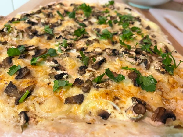 Ein besserer Blick auf den Belag.